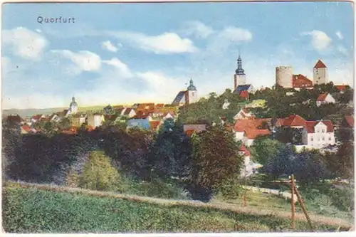 16351 Ak Querfurt Vue totale 1912