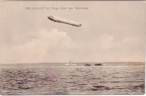 16343 Ak Aviateur en vol au-dessus du lac de Constance 1907