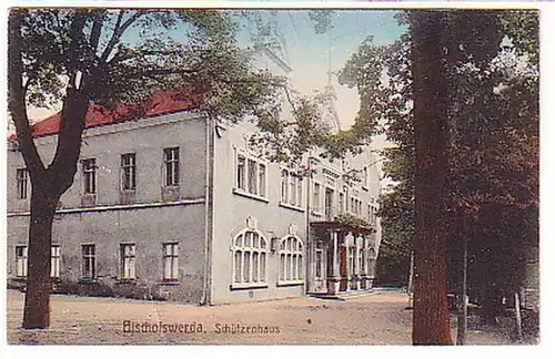 16307 Ak Bischofswerda Schützenhaus um 1910