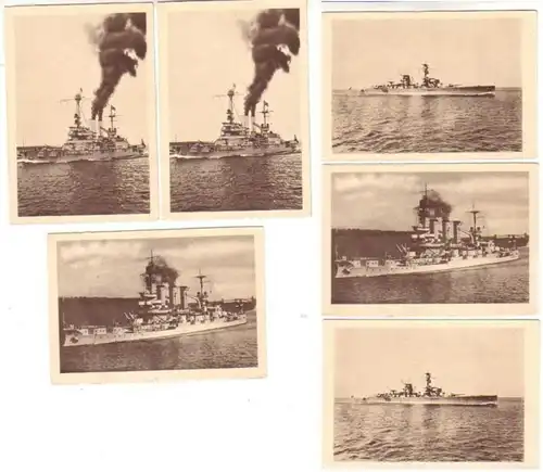 16305/6 Ak Navires de guerre allemands vers 1935