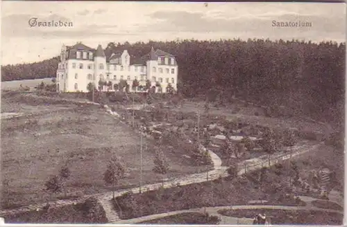 16262 Ak Grasleben bei Helmstedt Sanatorium 1911