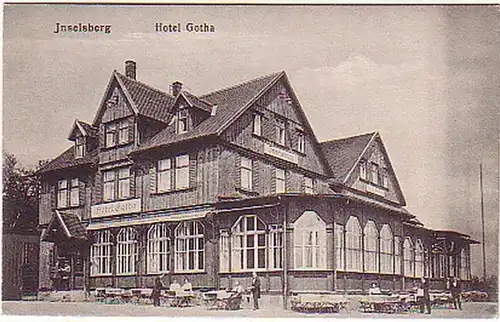 16233 Ak Ilesberg avec Hotel Gotha vers 1910