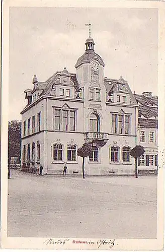 16218 AK Neues Rathaus aus Ostritz um 1930