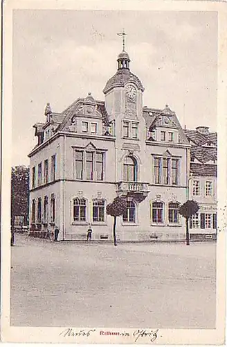 16218 AK Nouvelle mairie d'Ostritz vers 1930