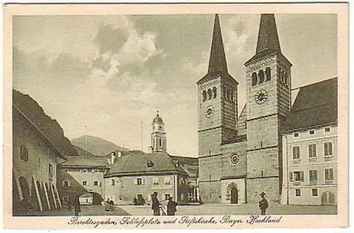 16215 Ak Berchtesgaden Château et laisse-stylo 1930