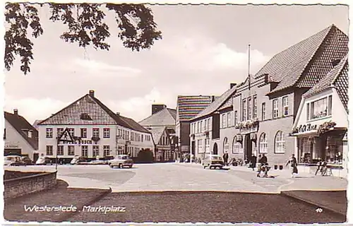 16208 Ak Westerstede Marktplatz Hotel Busch 1964