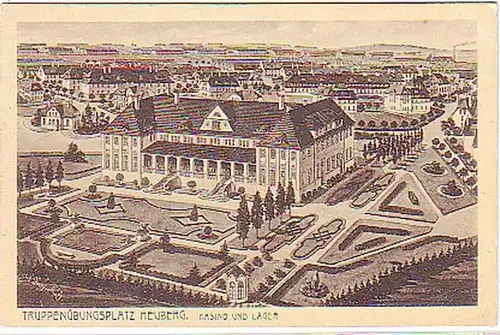 16201 Ak terrain d'entraînement militaire Heuberg Casino vers 1930