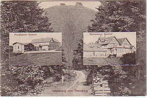 16176 Multi-image Ak Ilesberg du Rennsteig 1911