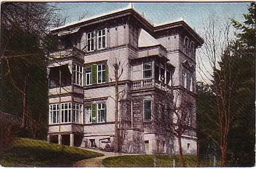 16172 Ak Friedrichroda in Thür. Villa Ottocarl um 1920