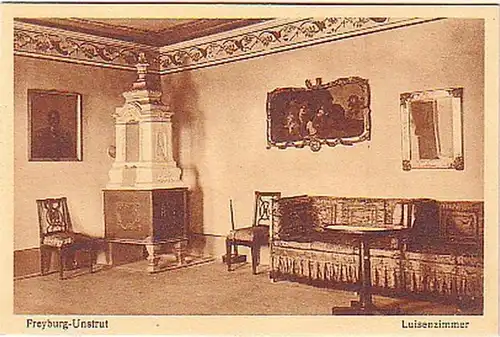 16135 Ak Freyburg a.d.Unstrut Luisenzimmer um 1920