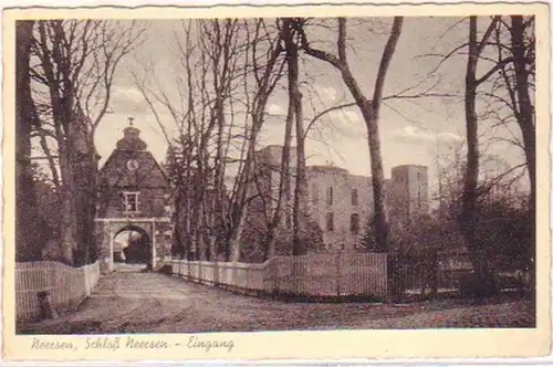 16132 Ak Neersen Château Entrée de Neern vers 1940