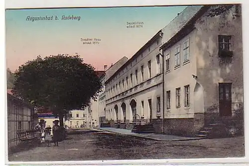 16130 Ak Augustusbad bei Radeberg Seydel Haus um 1910