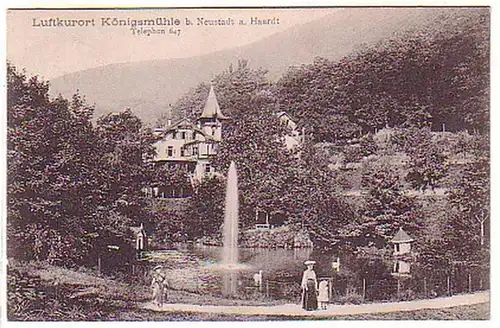 16127 Ak Königsmühle bei Neustadt an der Haardt 1908
