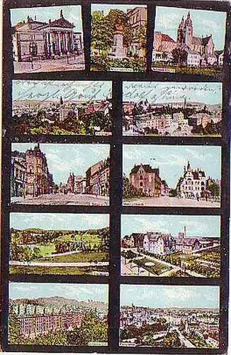 16113 Mehrbild-Ak Plauen i. Vogtl. 1910