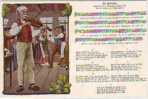 16110 Lied Ak "Der Zipfelsgörg" Plauen i.V. um 1910