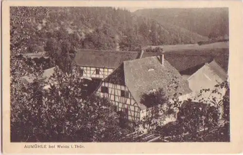 16084 Ak Aumühle bei Weida in Thüringen um 1930