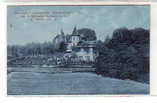 16081 Poste de terrain Ak Naumburg au Saale Restaurant 1916