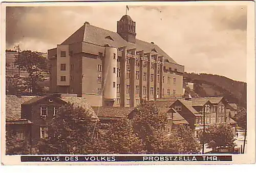 16063 Ak Probstzella Thür. Haus des Volkes um 1940