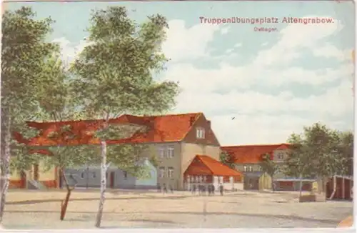 16048 Feldpost Ak Truppenübungsplatz Altengrabow 1915