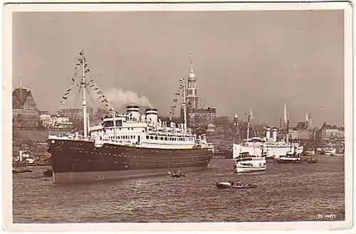 16026 Ak Hamburg HAPAG vapeur "St.Louis" 1935