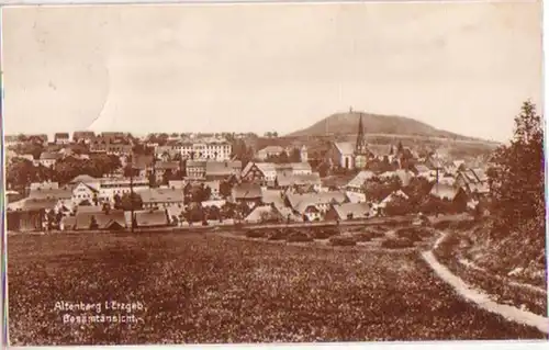 16025 Ak Altenberg im Erzgebirge Gesamtansicht 1929