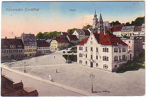 16015 Ak Hohenstein Ernstthal Markt 1915