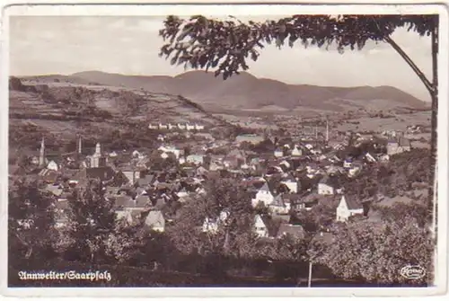 16011 Ak Annuler Saarpfalz Vue totale 1940