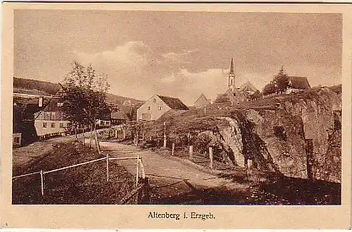 16010 Ak Altenberg dans les montagnes de Métal vers 1930