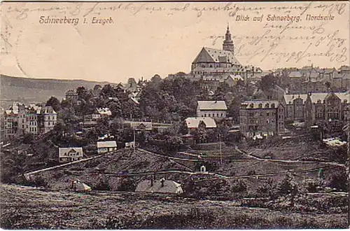 16004 Ak Schneeberg dans les montagnes de Métallurgie côté nord 1911