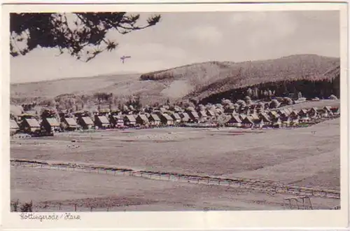 15957 Ak Göttingerode Harz Totalansicht 1957