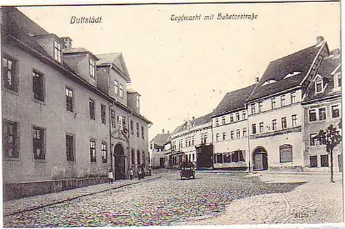 15954 Ak Buttstadt Pot Market avec Hohetorstraße 1911