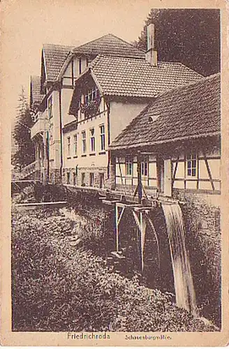 15940 Ak Friedrichroda Schauenburgmühle um 1920