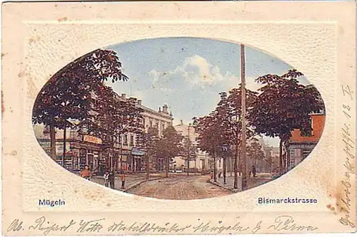 15936 AK Mügeln Bismarckstrasse 1917