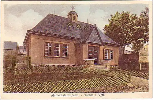 15931 AK Chapelle méthodiste-Werda i.Vgtl. vers 1930