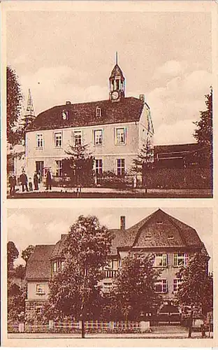 159229 AK Vieille et Nouvelle école Wildenau dans le Vogtld. 1933