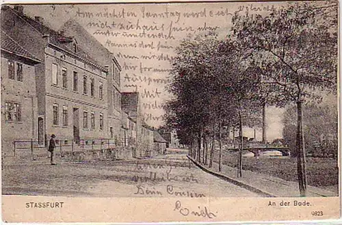 15918 Ak Stassfurt à la Bode 1912