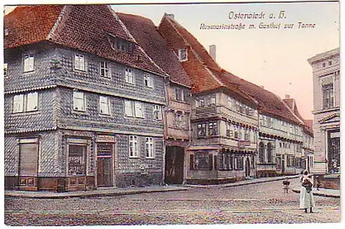 15903 Ak Osterwieck a.H. Gasthof zu Ranne 1912