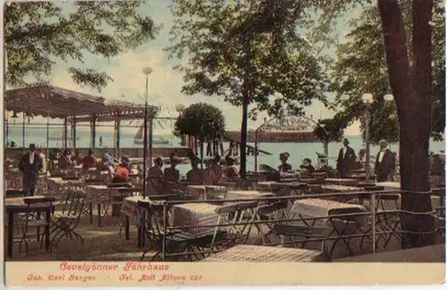 15869 Ak Ovelgönner Fährhaus Niedersachsen 1912