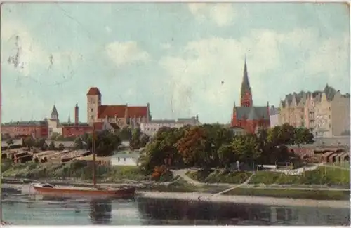 15822 Ak Thorn Wilhelmstadt-Panorama 1914