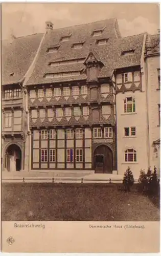 15809 Ak Braunschweig Demmersche Maison vers 1920