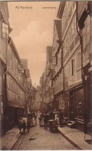 15794 Ak Alt Hamburg Lieschengang um 1920
