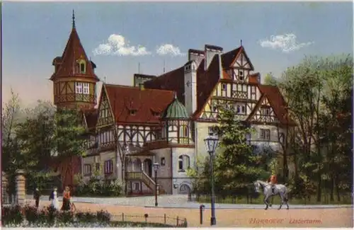 15788 Ak Hannover Listerturm vers 1910