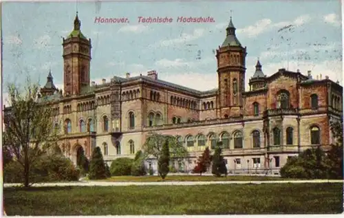 15776 Ak Hannover Technical Hochschule 1912