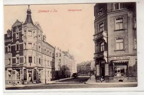 15757 Ak Limbach in Sachsen Königstrasse 1921