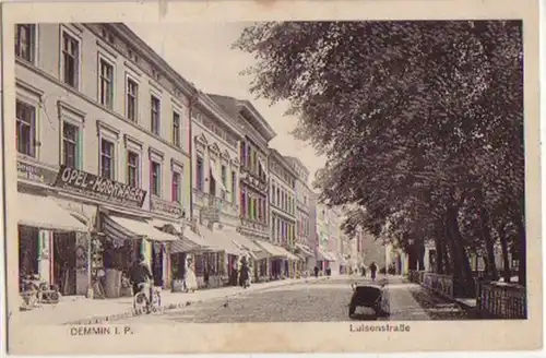 15753 Ak Demmin in Pommern Luisenstraße 1912