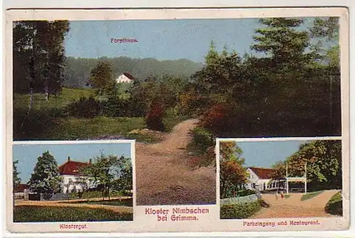15747 Multi-image Ak Monastère Nimbschen à Grimma 1917