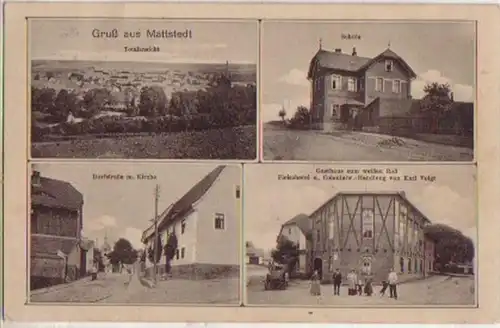 15731 Multi-image Ak Salutation de Mattstedt Gasthaus etc. 1913