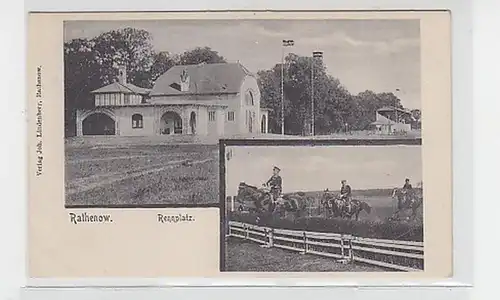 15694 Mehrbild Ak Rathenow Rennplatz um 1910