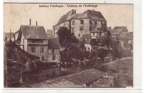 15684 Feldpost Ak Schloss Finstingen Lothringen 1915