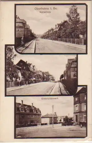 15671 Multi-image Ak Oberfrohna Electricité en 1920